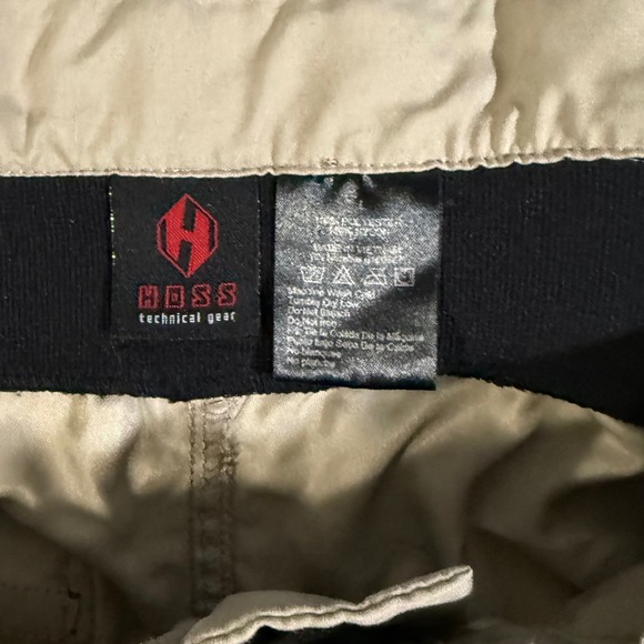 Hoss Technical Gear Tan Cargo Shorts Mens Drawstring Pockets Casual Outdoors - Picture 2 of 6